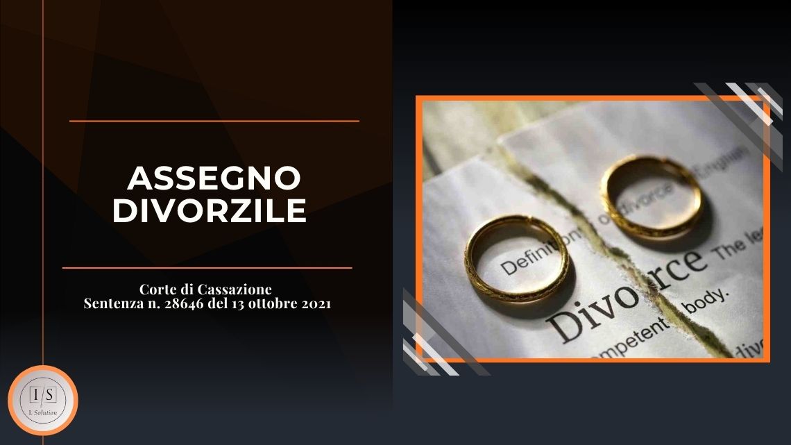 Assegno divorzile